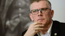 Warszawa, 24.01.2019. Dyrektor Wojskowego Biura Historycznego dr hab. Sławomir Cenckiewicz. Fot. PAP/J. Kamiński