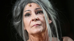 Gdańsk, 05.09.2018. Aktorka Dorota Kolak podczas próby medialnej spektaklu "Trojanki" w gdańskim Teatrze Wybrzeże.  PAP/A. Warżawa