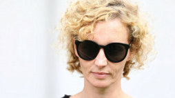 Warszawa, 23.07.2019. Agnieszka Korytkowska podczas próby medialnej spektaklu "Król Lear" Williama Szekspira w Muzeum Powstania Warszawskiego. PAP/R. Guz