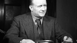 1947 r. Stanisław Mikołajczyk, wicepremier i minister rolnictwa w Tymczasowym Rządzie Jedności Narodowej. Fot. PAP/CAF-archiwum