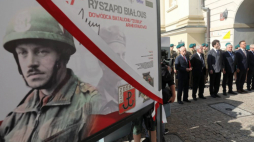 Warszawa, 31.07.2019. Wernisaż wystawy „Jerzy - Ryszard Białous - dowódca Batalionu Zośka AK” połączonej z promocją albumu. Fot. PAP/T. Gzell