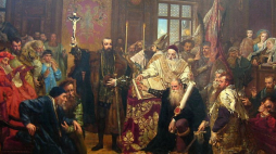 „Unia Lubelska” - obraz Jana Matejki. Źródło: Wikimedia Commons