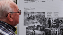 Uroczyste otwarcie wystawy zdjęć Joachima Joachimczyka „Joachima” w Gdyni z okazji 75. rocznicy Powstania Warszawskiego. Fot. PAP/M. Gadomski