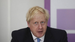 Premier Wielkiej Brytanii Boris Johnson. Fot. PAP/EPA