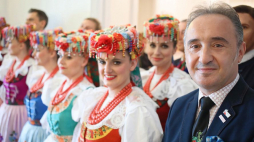 Dyrektor Zespołu Pieśni i Tańca „Śląsk” Zbigniew Cierniak. Fot. PAP/L. Szymański