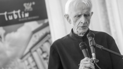  Lublin, 12.05.2016. o. Hubert Czuma podczas uroczystości nadania Honorowego Obywatelstwa Miasta Lublin. PAP/T. Koryszko