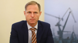 Warszawa, 24.09.2019. Dyrektor Narodowego Instytutu Dziedzictwa Bartosz Skaldawski podczas śniadania prasowego, inaugurującego kampanię informacyjną wspierającą starania Polski o wpis Stoczni Gdańskiej na listę światowego dziedzictwa UNESCO. Fot. PAP/R. Guz