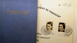 Wystawa „Paszporty” dot. grupy Ładosia (Grupy Berneńskiej) w Muzeum Polaków Ratujących Żydów podczas II wojny światowej im. Rodziny Ulmów w Markowej. Fot. PAP/D. Delmanowicz
