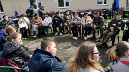 Uczestnicy Wakacji dla Bohatera w Międzyzdrojach. 19.09.2019. Fot. PAP/M. Bielecki