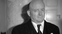Stanisław Mikołajczyk, 1947 r. Fot. PAP/CAF/K. Szczeciński