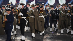 Festiwal Orkiestr w Mundurach na PGE Narodowym w Warszawie. Fot. PAP/R. Pietruszka