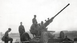 Polska bateria we Lwowie w 1939 r. Fot. AIPN