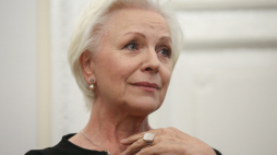 Aktorka Halina Łabonarska znalazła się wśród gości tegorocznej edycji Festiwalu Sztuki Słowa Verba Sacra. Fot. PAP/R. Guz
