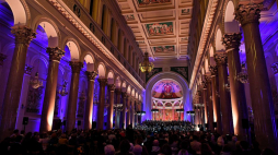 Koncert zamykający II Międzynarodowy Festiwal Muzyki Europy Środkowo-Wschodniej Eufonie w Bazylice Najświętszego Serca Jezusowego w Warszawie. Fot. PAP/P. Nowak