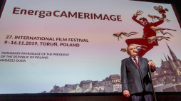Wicepremier, minister kultury Piotr Gliński podczas gali zakończenia 27. edycji Festiwalu EnergaCamerimage w Toruniu. Fot. PAP/T. Żmijewski