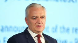 Wicepremier, minister nauki i szkolnictwa wyższego Jarosław Gowin. Fot. PAP/R. Guz