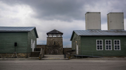 Pozostałości b. niemieckiego nazistowskiego obozu koncentracyjnego Mauthausen-Gusen na terenie Gusen. Fot. PAP/J. Kamiński