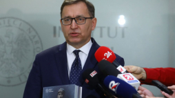 Prezes IPN dr Jarosław Szarek. Fot. PAP/R. Guz