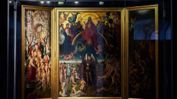 Tryptyk „Sąd Ostateczny” Hansa Memlinga w Muzeum Narodowym w Gdańsku. Fot. PAP/A. Warżawa
