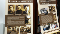 Białystok, 26.11.2019. Otwarcie wystawy „Tu się urodził, wychował i tu powracał”, w ramach obchodów setnej rocznicy urodzin ostatniego prezydenta RP na uchodźstwie Ryszarda Kaczorowskiego, w Kampusie Uniwersytetu w Białymstoku. Fot. PAP/A. Reszko