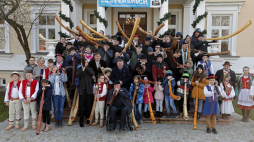 39. Konkurs Gry na Instrumentach Pasterskich im. Kazimierza Uszyńskiego w Muzeum Rolnictwa im. ks. Krzysztofa Kluka w Ciechanowcu. 30.11.2019. Fot. PAP/A. Reszko