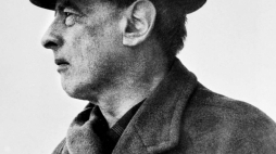 Witold Gombrowicz, 1966 r. Fot. PAP, reprodukcja