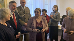 Spotkanie z bliskimi żołnierzy Armii Andersa pochodzących z ziem dzisiejszej Białorusi z udziałem ambasadorów Polski i Wielkiej Brytanii. Fot. Ambasada RP na Białorusi