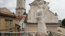 Figura bł. Euzebiusza na Jasnej Górze. 2015 r. Fot. PAP/W. Deska