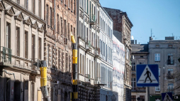 Rewitalizacja ul. Włókienniczej. Łódź, 01.04.2019. Fot. PAP/G. Michałowski