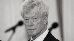 Warszawa, 04.06.2019. Brytyjski filozof Roger Scruton. PAP/T. Gzell