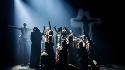 Przedpremierowa próba medialna musicalu „Jesus Christ Superstar” w Operze i Filharmonii Podlaskiej. Białystok, 26.02.2020. Fot. PAP/M. Onufryjuk