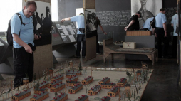 Muzeum Obozów Jenieckich w Żaganiu. 2011 r. Fot. PAP/L. Muszyński