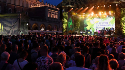 Koncert finałowy 15. Festiwalu Zaczarowanej Piosenki na Rynku Głównym w Krakowie. 15.06.2019 r. Fot. PAP/J. Bednarczyk