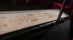 Całun Turyński. 2018 r. Fot. PAP/EPA