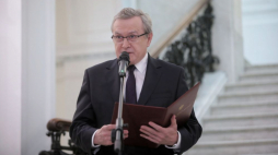 Wicepremier, minister kultury i dziedzictwa narodowego Piotr Gliński. Fot. PAP/W. Olkuśnik
