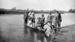 Wołyń, 1919–1920. Polscy żołnierze nad Stochodem. Źródło: Ośrodek KARTA