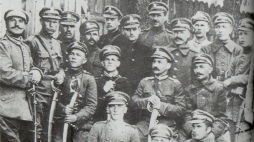 Żołnierze Pułku Tatarskiego Ułanów im. Mustafy Achmatowicza. 1919 r. Źródło: Wikimedia Commons