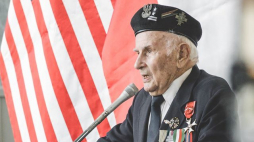 Płk Romuald Lipiński. 2017 r. Fot. MSZ / D. Mikołajczyk. Źródło: Ambasada RP w Waszyngtonie