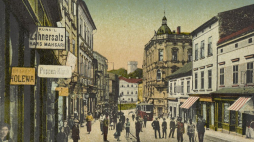 Cieszyn – pocztówka z 1918 r. Źródło: CBN Polona