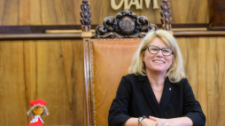 Prof. Bogumiła Kaniewska. Fot. PAP/J. Kaczmarczyk