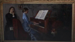 Jacek Malczewski "Przy fortepianie"