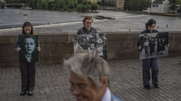 Upamiętnienie 70. rocznicy śmierci Milady Horakovej. Praga, 25.06.2020. Fot. PAP/EPA