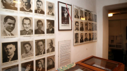 Willa Palace w Zakopanem: ekspozycja Muzeum Walki i Męczeństwa. 2017 r. Fot. PAP/G. Momot