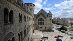 Poznań, 13.07.2020. Zachodnie skrzydło Zamku Cesarskiego w Poznaniu, otwarte dla zwiedzających po remoncie i konserwacji. PAP/J. Kaczmarczyk