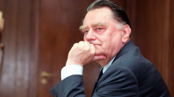 Jan Olszewski, 2000 r. Fot. PAP/ T. Gzell