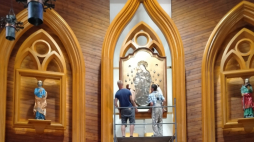 Obraz Sacra Conversazione w kościele św. Marcina w Pisarzowicach. Źródło: Archiwum prywatne M. S.