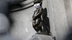Manneken Pis. Fot. PAP/EPA