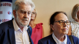 Andrzej Gwiazda i Joanna Duda-Gwiazda. Fot. PAP/D. Kulaszewicz