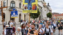 Start 42. Lubelskiej Pieszej Pielgrzymki na Jasną Górę. Fot. PAP/W. Jargiło