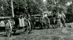 Radiostacja 1 Dywizji Piechoty Legionów podczas ofensywy jesiennej w 1920 r. Fot. CAW